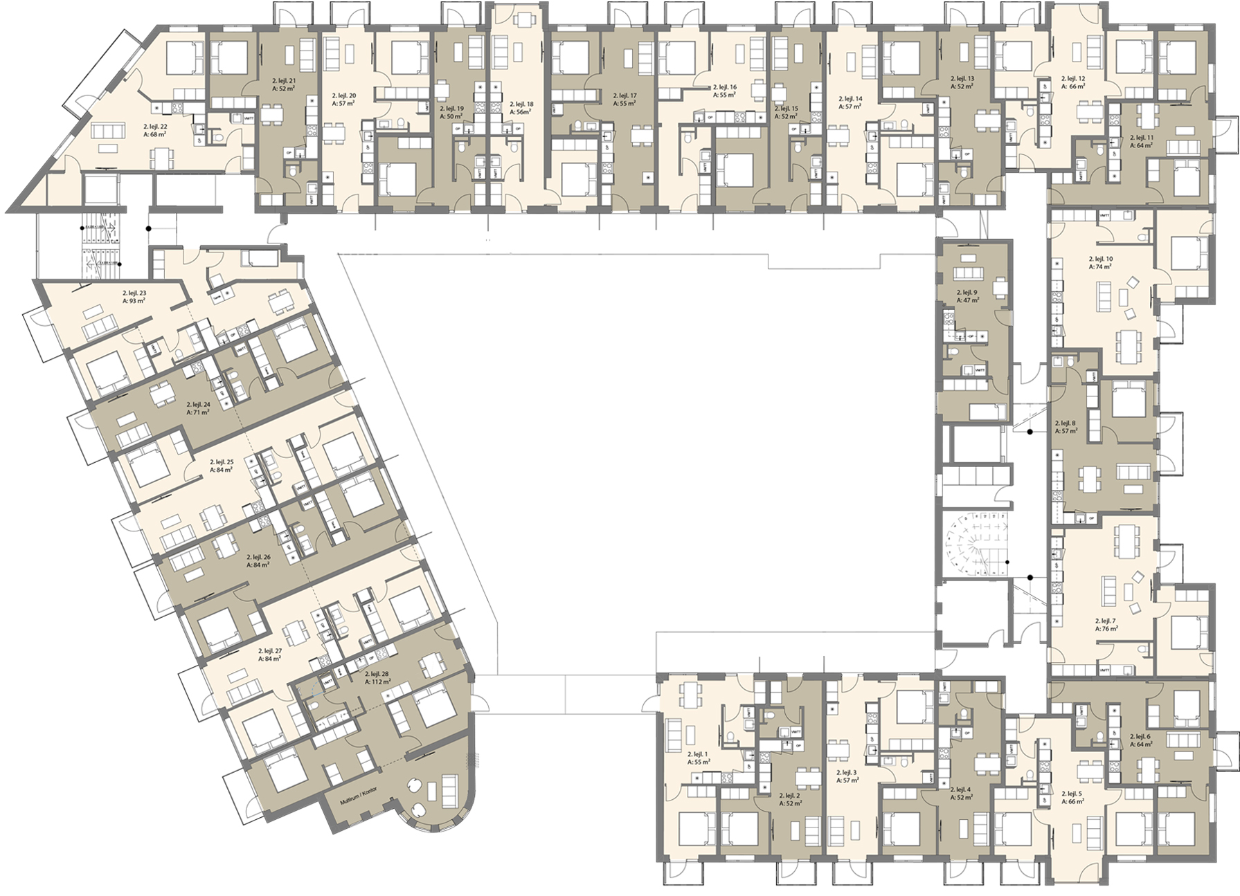 Boligvælger 2. Etage | Port-One