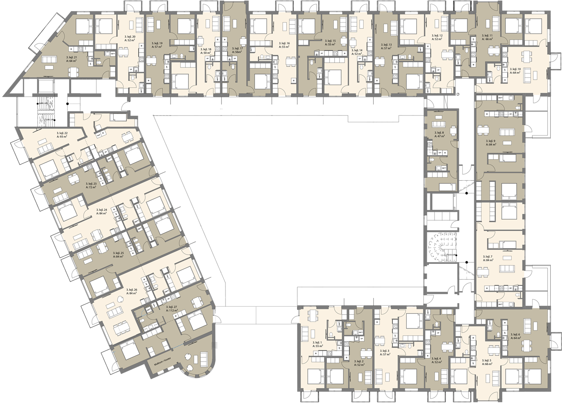 Boligvælger 3. Etage | Port-One
